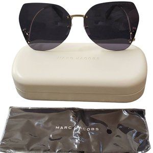 MARC JACOBS Rimless Oversized Butterfly Sunglasses